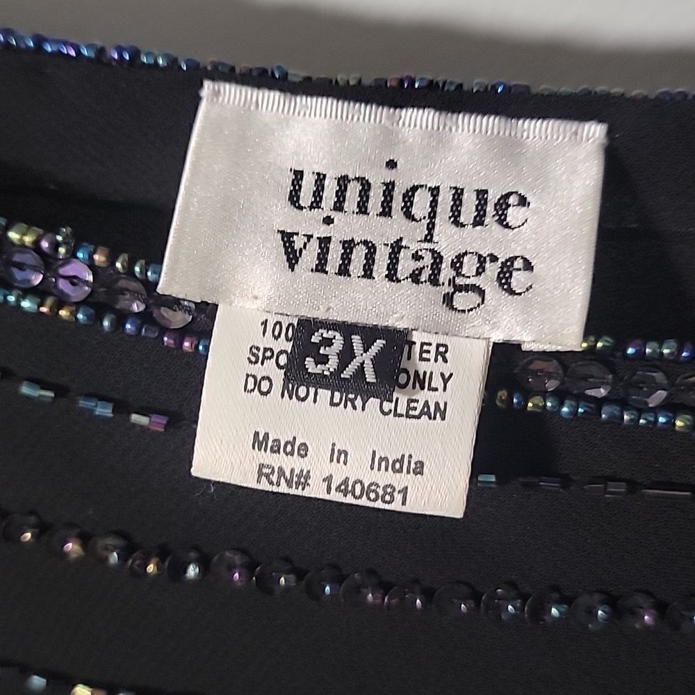 Unique Vintage Flapper Dress - Picture 3 of 4